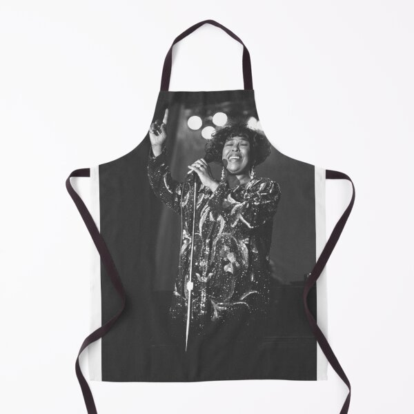 Item preview, Roberta Flack BW Photograph designed and sold by ConcertImages.