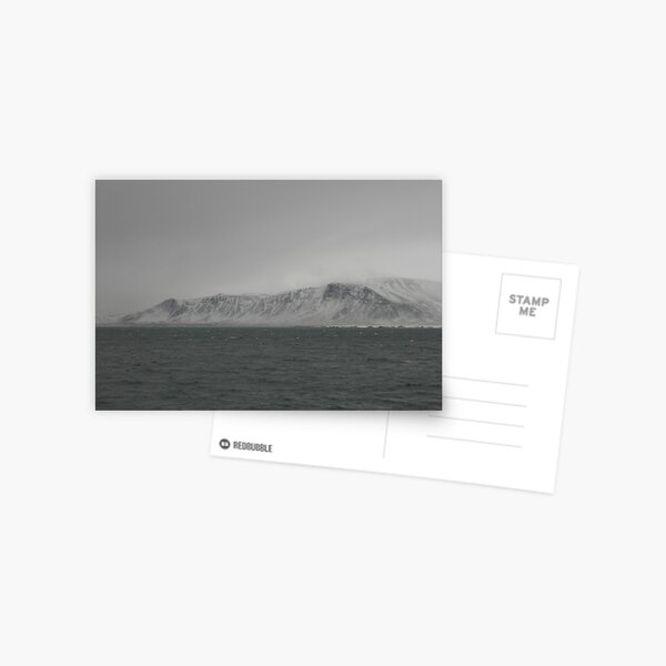 Reykjavik Mountain Postcard