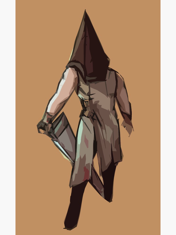 Pyramid Head Sticker for Sale by eriowos