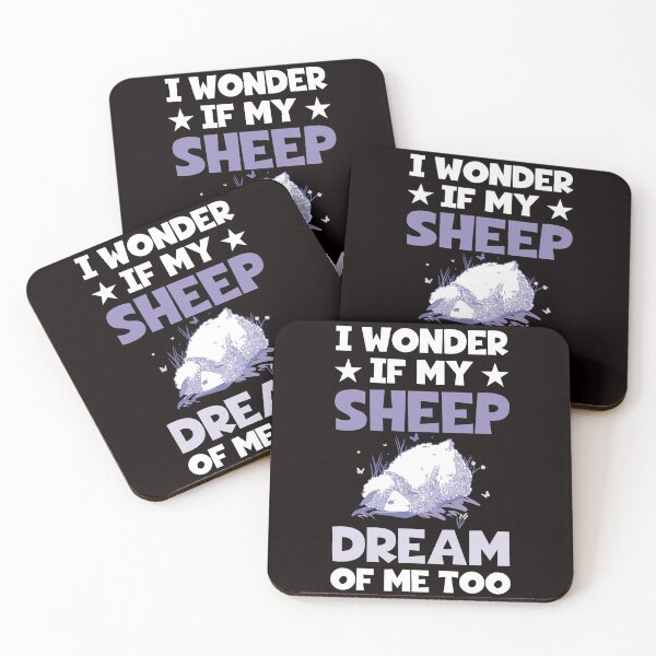 Item preview, Funny Farming I Wonder If My Sheep Dream About Me Too Farmer  designed and sold by MagicSD Designs.