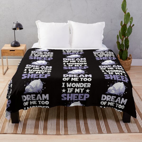 Item preview, Funny Farming I Wonder If My Sheep Dream About Me Too Farmer designed and sold by MagicSD Designs.