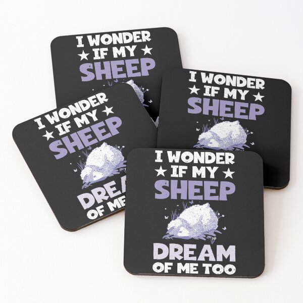 Item preview, Funny Farming I Wonder If My Sheep Dream About Me Too Farmer  designed and sold by MagicSD Designs.