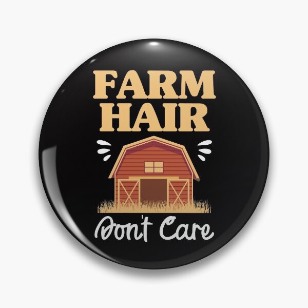 Item preview, Funny Farming Farm Hair Don’t Care Farmer  designed and sold by MagicSD Designs.