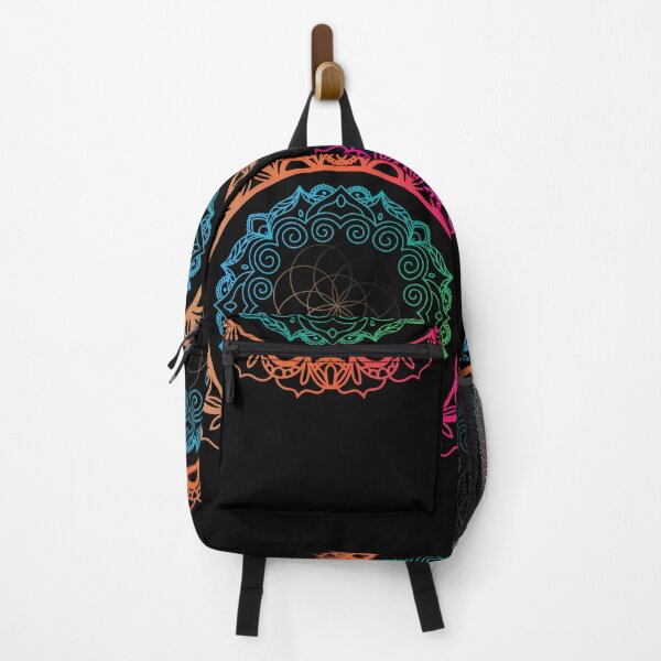 Item preview, Colourful Mandala Graphic Hindi Art Design designed and sold by WonderfulHumans.