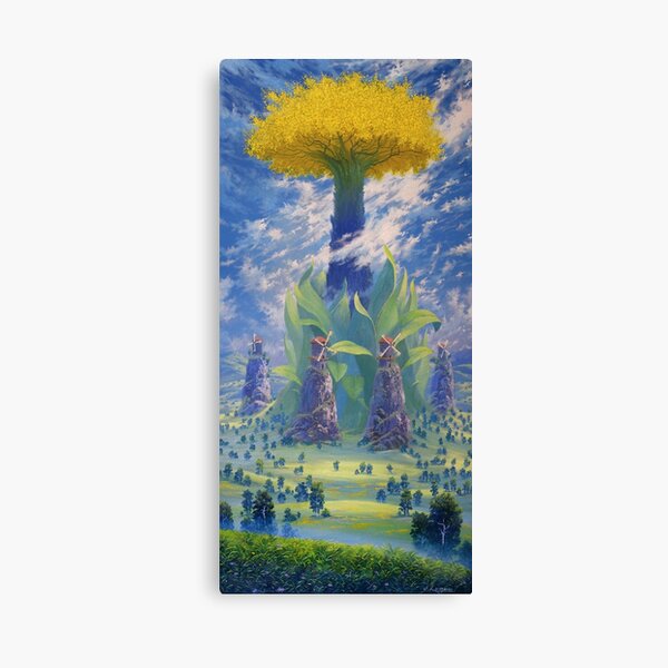 Land of Wind Canvas Print