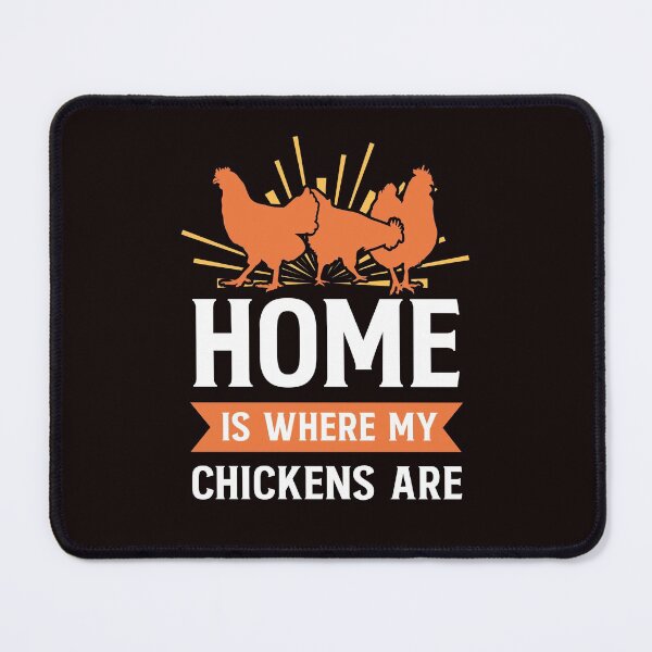 Item preview, Funny Farming Home Is Where My Chickens Are Farmer designed and sold by MagicSD Designs.