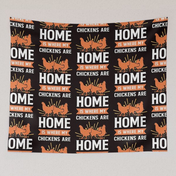 Item preview, Funny Farming Home Is Where My Chickens Are Farmer designed and sold by MagicSD Designs.
