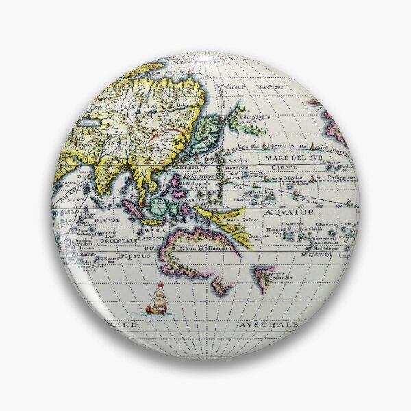 Item preview, Voyage Map 1703 - Heinrich Scherer - Ancient Worlds designed and sold by Culturio.
