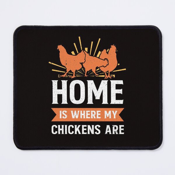 Item preview, Funny Farming Home Is Where My Chickens Are Farmer designed and sold by MagicSD Designs.