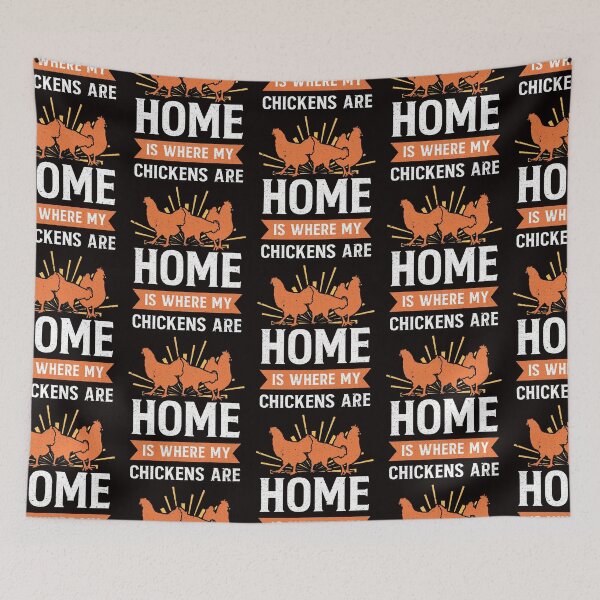 Item preview, Funny Farming Home Is Where My Chickens Are Farmer designed and sold by MagicSD Designs.