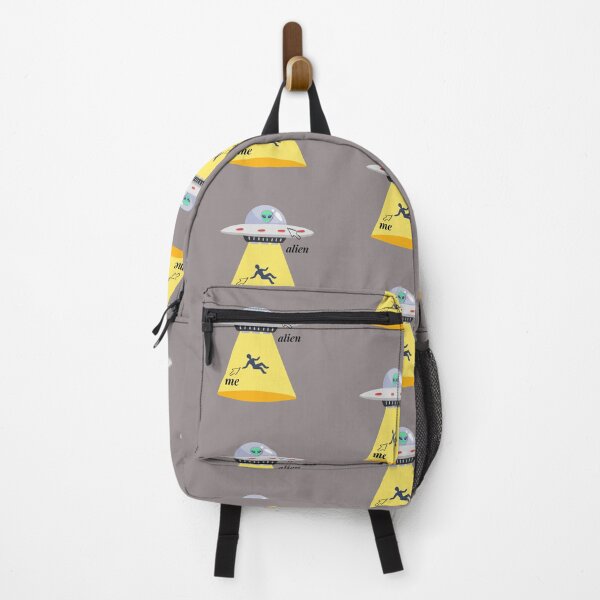Item preview, Funny Extraterrestrial Alien Abduction. Alien Spaceship Abducting a Human designed and sold by silviaol.