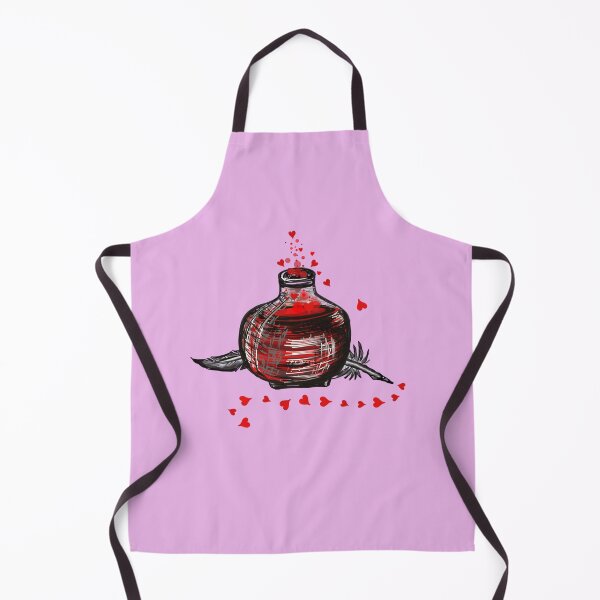 Item preview, Romance Writer's Ink Bottle & Quilt designed and sold by KatjaRedbubble.