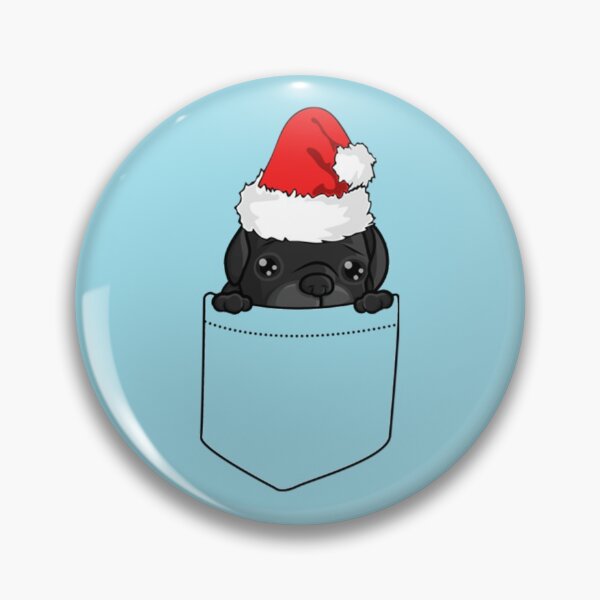 Item preview, Christmas Pug Dog In Your Pocket   designed and sold by hanktromp668.