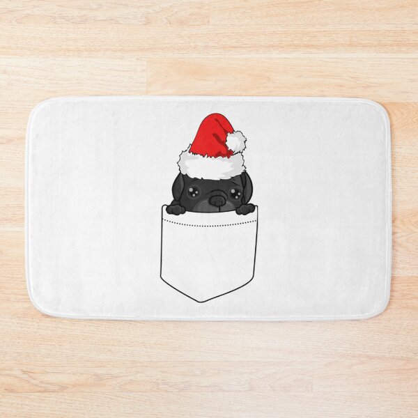 Item preview, Christmas Pug Dog In Your Pocket   designed and sold by hanktromp668.