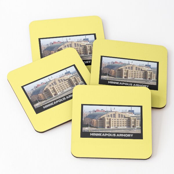 Item preview, Minneapolis Armory- Yellow designed and sold by DeadStadium.