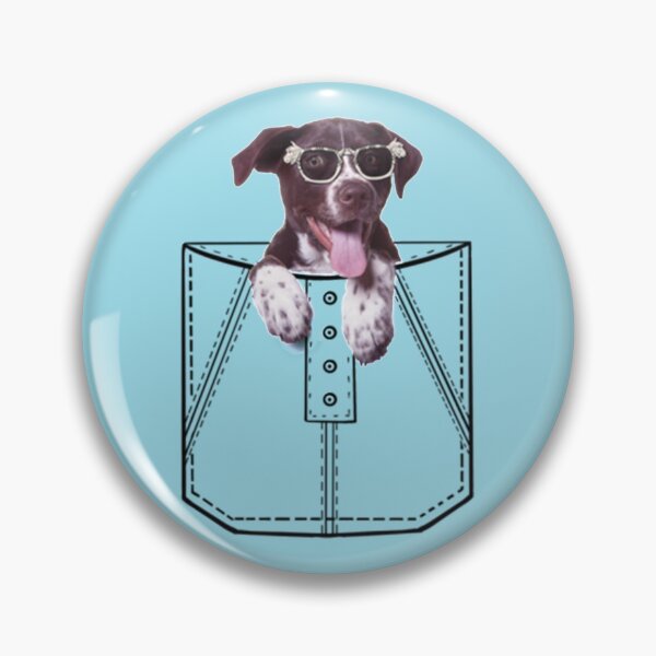 Item preview, dog in pocket- dog with sunglasses   designed and sold by hanktromp668.