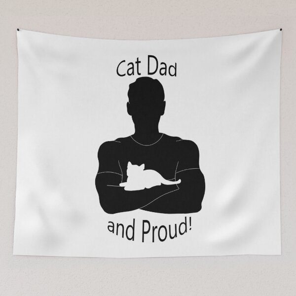 Item preview, Cat Dad and Proud! designed and sold by Yarham.