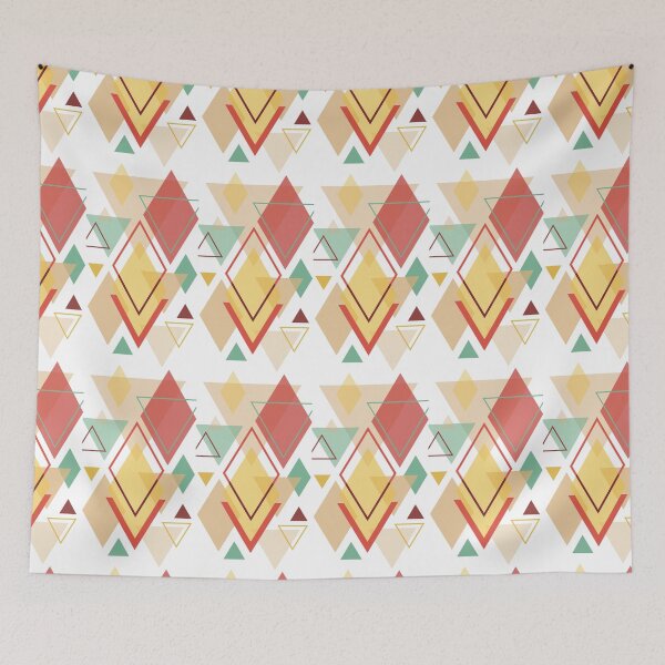 Item preview, VINTAGE ABSTRACT SQUARE MOSAIC designed and sold by FbCreative.