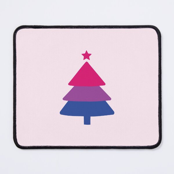 Item preview, Bisexual Christmas Tree Bi Pride Flag designed and sold by HumanNation.
