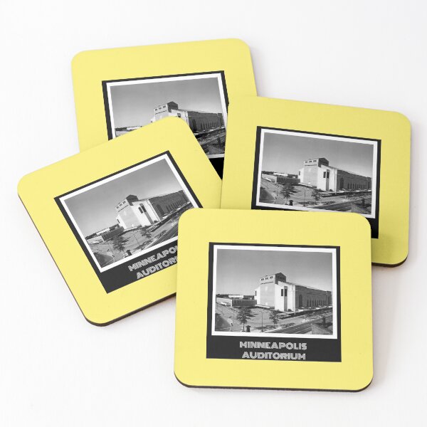 Item preview, Minneapolis Auditorium- Yellow designed and sold by DeadStadium.