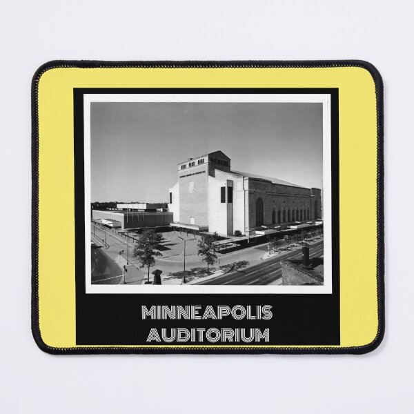 Item preview, Minneapolis Auditorium- Yellow designed and sold by DeadStadium.