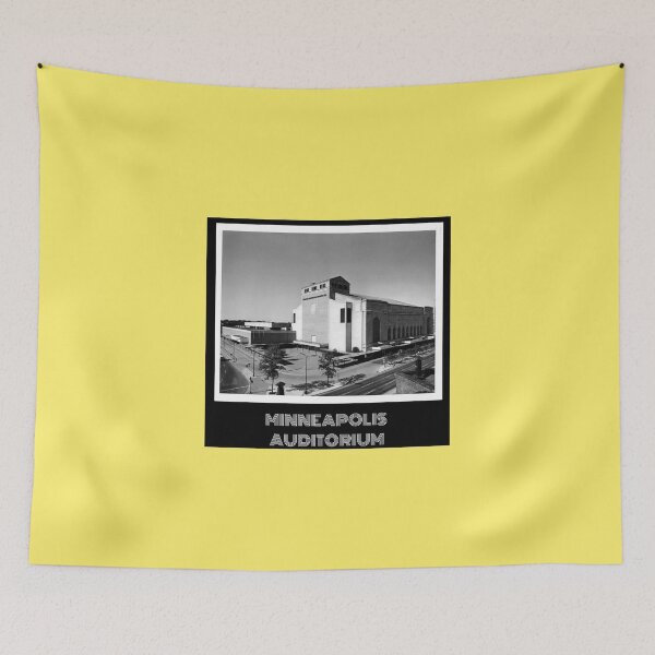 Item preview, Minneapolis Auditorium- Yellow designed and sold by DeadStadium.
