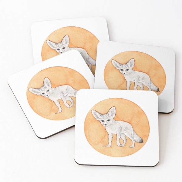 Item preview, Inktober 2021: Fennec Fox designed and sold by Pamela Sommer.