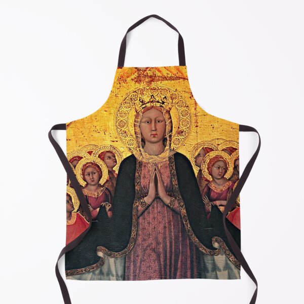 Item preview, Madonna of Mercy Medieval Painting Orvieto Cathedral Italy designed and sold by Anna Lemos.