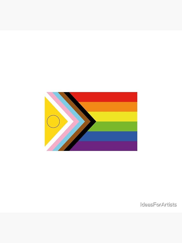 Intersex Inclusive Pride Progress Pride Flag Photographic Print For