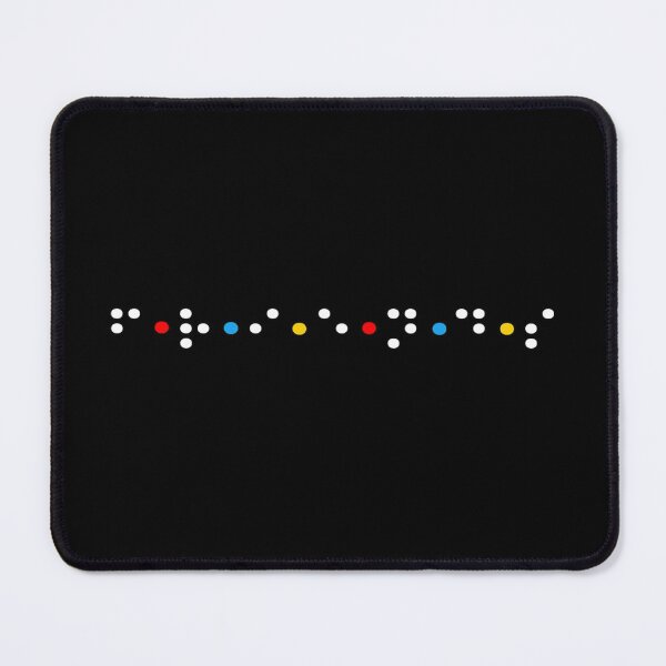 Item preview, Friend In Braille Language Parody Gift For The Visually Impaired Community designed and sold by tshirtworld.