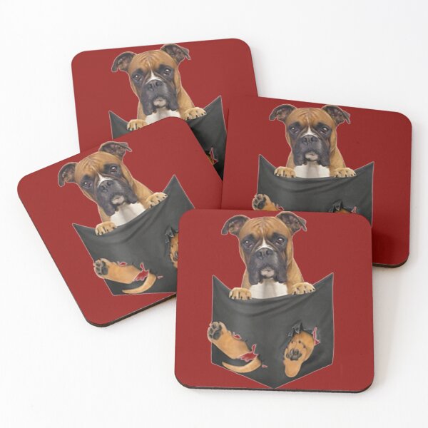 Item preview, Boxer Inside Pocket Funny Lover Dog Cute Gift     designed and sold by hanktromp668.