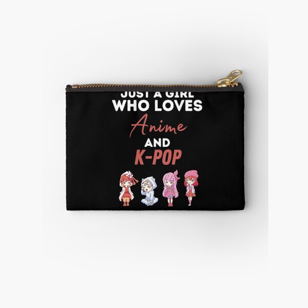 Item preview, Just A Girl Who Loves Anime and K-Pop designed and sold by SilkenDove.