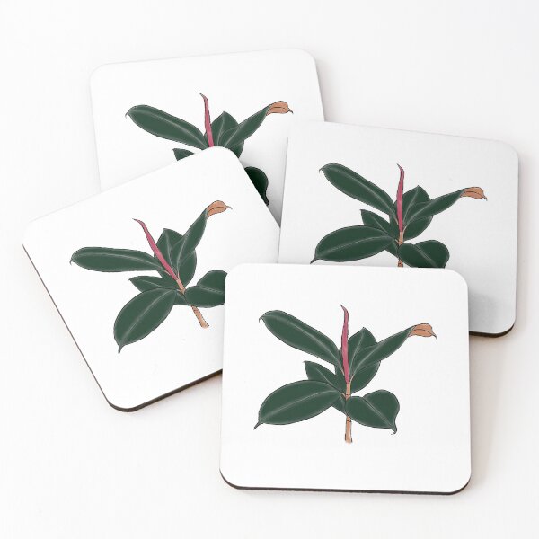Item preview, Burgandy Rubber Tree designed and sold by CarlaTheeArtist.