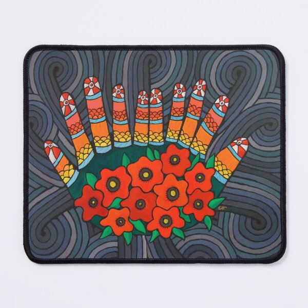 Item preview, Send Her Flowers designed and sold by Cheryl Houston Art.