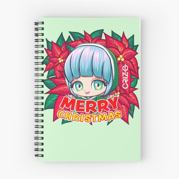 Item preview, Merry Christmas with Poinsettia, by CrizG. designed and sold by CrizG.