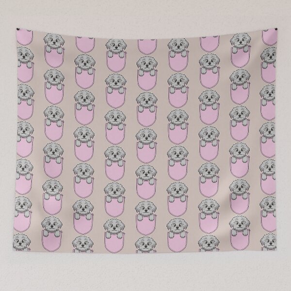 Item preview, dog in pocket girls womens    designed and sold by hanktromp668.