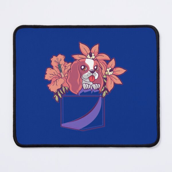 Item preview, Dog In Pocket with flowers designed and sold by hanktromp668.
