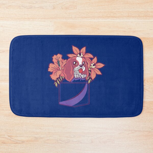 Item preview, Dog In Pocket with flowers   designed and sold by hanktromp668.