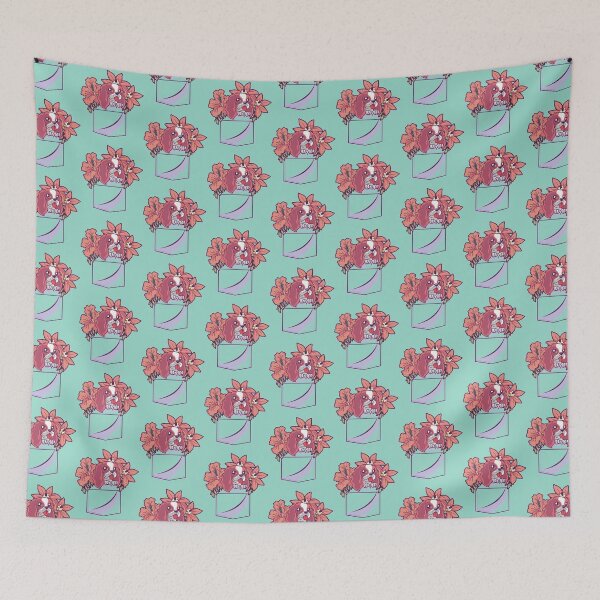 Item preview, Dog In Pocket with flowers   designed and sold by hanktromp668.