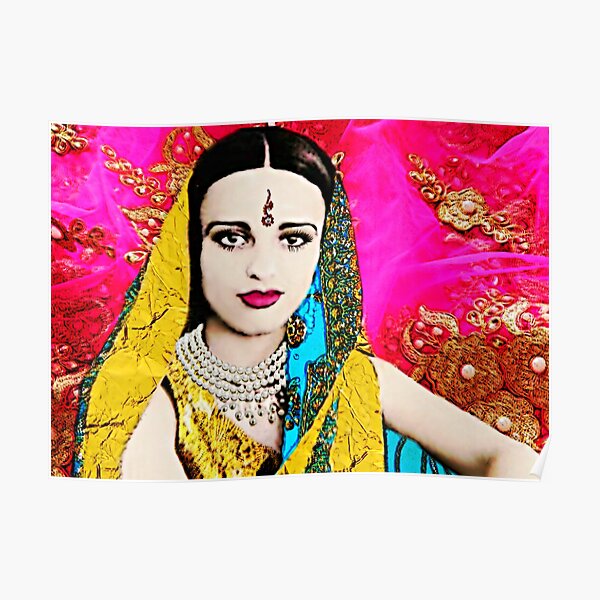 Amrita Sher Gil Horizontal Poster For Sale By FridaArtGallery Redbubble   Poster,504x498,f8f8f8 Pad,600x600,f8f8f8 