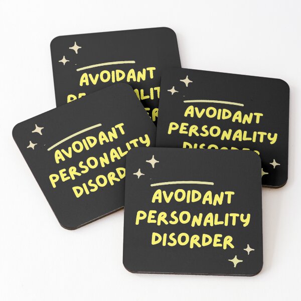 Item preview, Avoidant Personality Disorder AVPD designed and sold by ELEGANTRETRO.