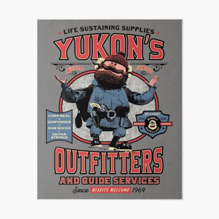 Item preview, Yukon's Outfitters and Guide Services designed and sold by timshawlstudio.
