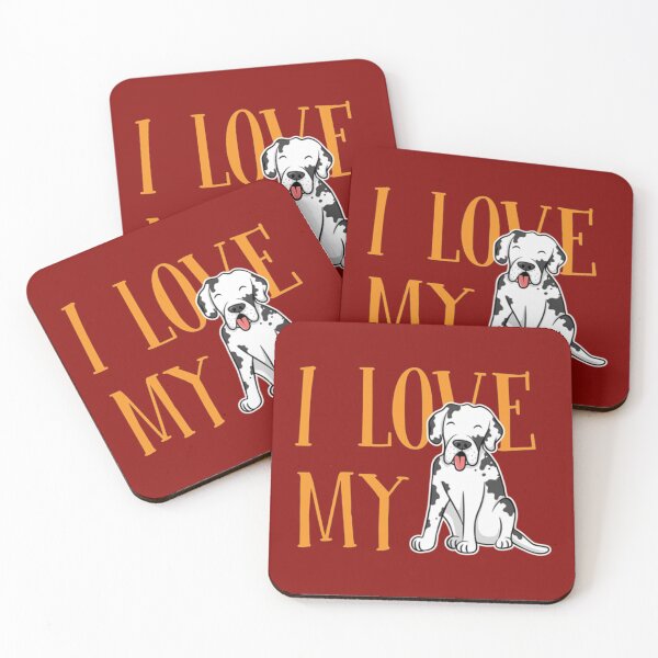 Item preview, I LOVE MY DOG  4  Mint Minz   designed and sold by hanktromp668.