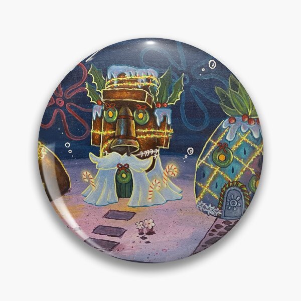 Item preview, Christmas Spongebob Porthole  designed and sold by diaphona.