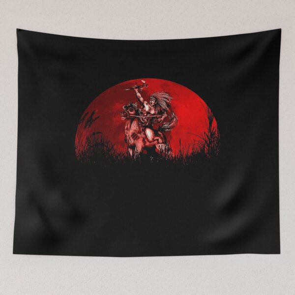 Item preview, Red Moon Indigenous Native American Heritage designed and sold by Dressed For  Duty.