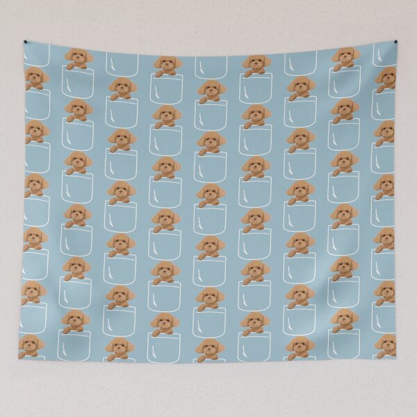 Item preview, Toy Poodle Dog In Your Pocket Cute Puppy Lover Gift   designed and sold by hanktromp668.