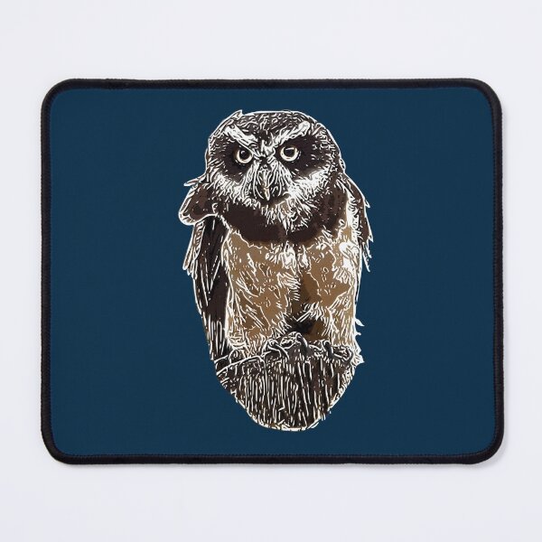 Item preview, White Alternate Design of a Spectacled Owl. designed and sold by designsasstultd.