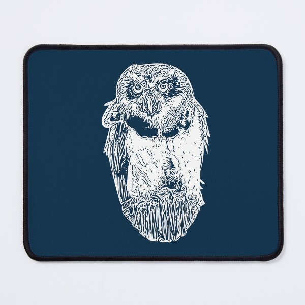 Item preview, White Design of a Spectacled Owl. designed and sold by designsasstultd.