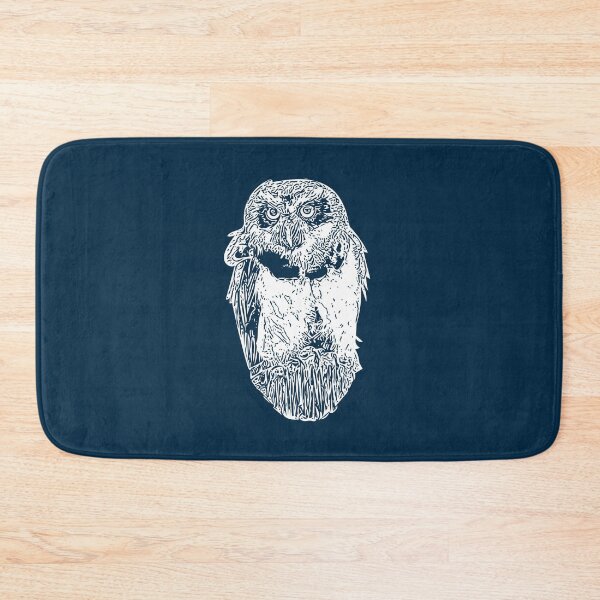 Item preview, White Design of a Spectacled Owl. designed and sold by designsasstultd.