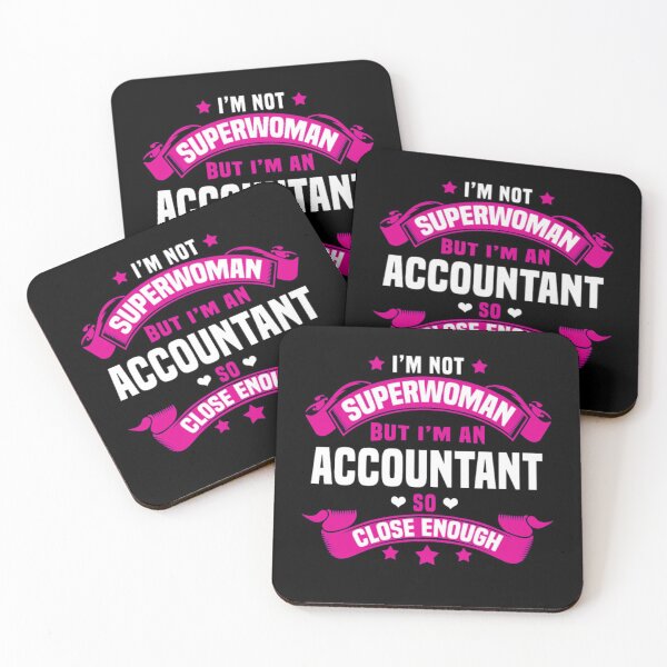 Item preview, Accountant superwoman designed and sold by aryagiri.